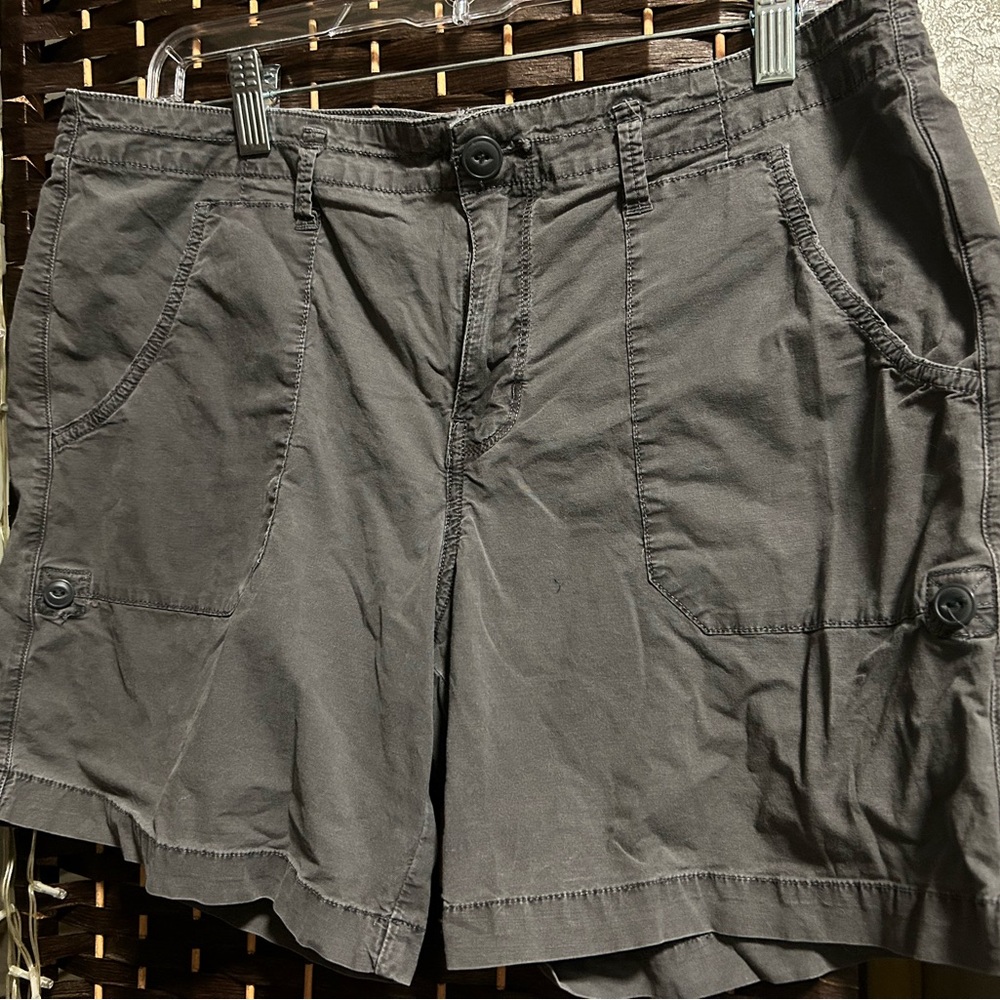 sanctuary grey shorts  super comfy! Sz 30 18inches wide 15 inches long